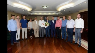 Valimiz Mahmut Demirtaş'a Hoş Geldiniz Ziyareti